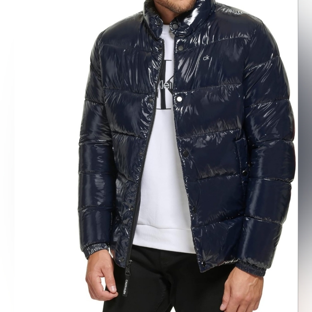 NWT Calvin Klein Mens Puffer Jacket with 7 Degree Warmth Factor- Small